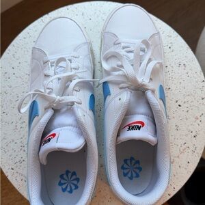 Nike white and Blue Sneakers